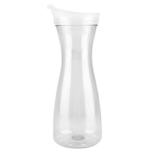 600ml Acrylic Transparent Juice Bottle Water Jug Ice Cold Juice Jug with Lid for Bar Home Use