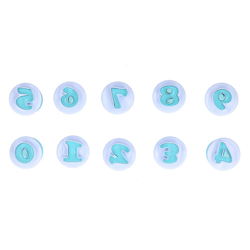 Spring Biscuits Mold DIY Cake Cookies Chocolate Embossing Decorating Mold for Kitchen UseNumbers