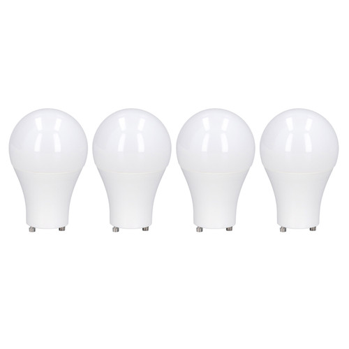 4PCS GU24 Light Bulb High Brightness Energy Saving LED A19 Light Bulb for Bedroom Office 120V