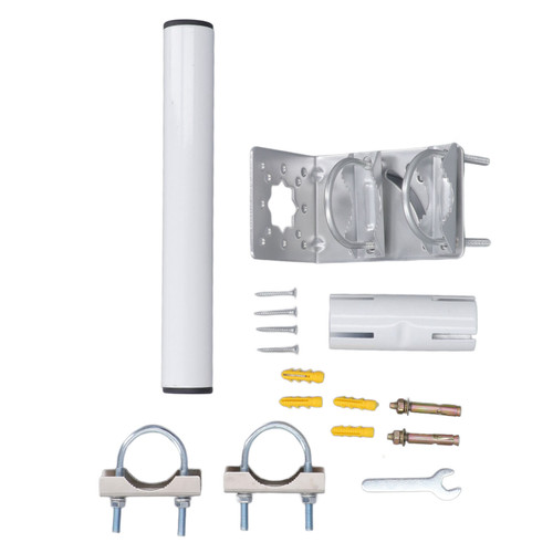 Starlink Mounting Kit Stainless Steel Short Wall Roof Mount for V2 Rectangular Dish