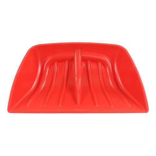 Snow Shovel PP Plastic Blade Shovel for Gravel Soil Leaves Garden Construction Clean Red