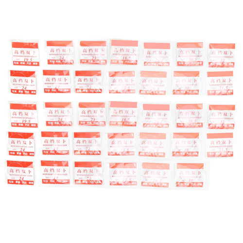 34Pcs Watch Glass Lens Mineral Convex Surface Concave Back Arch Measuring Cup Lid 16‑32.5mm