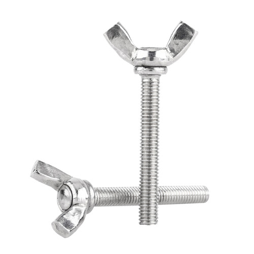5Pcs M6 304 Silver Stainless Steel DIN316 Wing Fastener Screw Bolts  (M6*40)