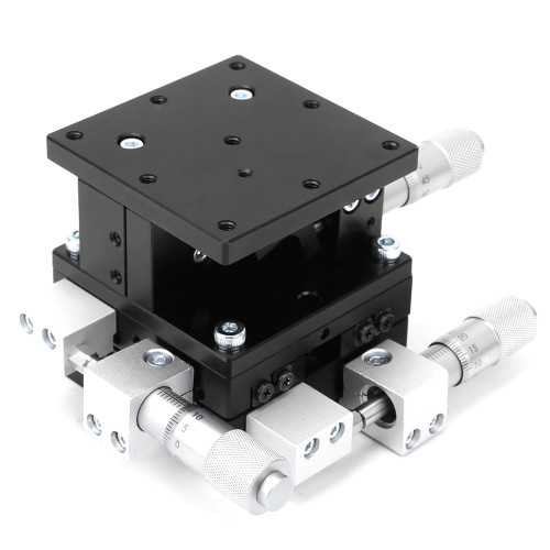 LD60-LM XYZ 3-Axes Manual Linear Stage Trimming Platform Tuning Sliding Table 60 x 60mm