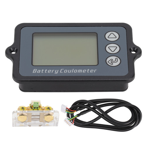 Battery Monitor ABS Housing Waterproof Portable Multifunctional Battery Voltage Meter for Testing 8-