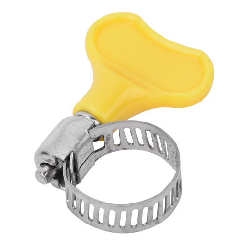 10 Pcs Stainless Steel Hose Clamp with Plastic Handle Pipe Tube Clips18~29mm