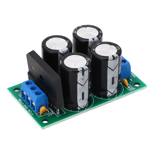 Double Dual Power Amplifier Rectifier Filter Board Flat Bridge Unregulated Power Supply Board Module 25A AC9‑17V