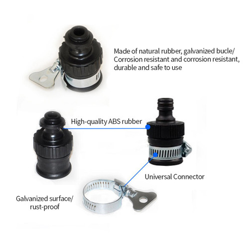 Universal Tap Connector Adapter Faucet Adapter  Quick Joint Multifunction High quality Water Hose Pipe Faucet Connector