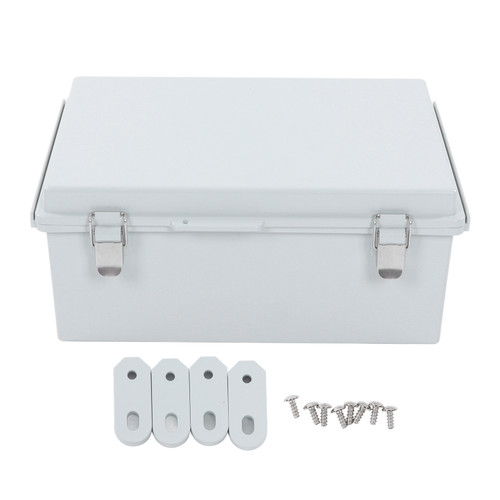 Junction Box ABS Waterproof Power Enclosure Electrical Connection Case for Outdoor