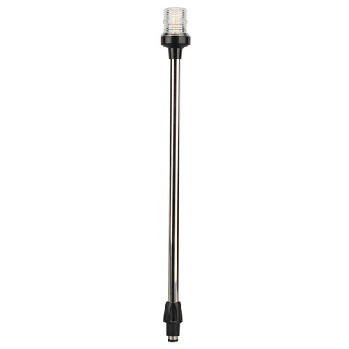 Boat Navigation Light IP65 Waterproof Low Power Consumption White Marine Sailing Signal Light 24in DC12‑24V 2.5W