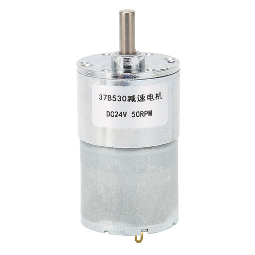 Gear Motor Reduction Geared Box Equipment Industrial Control Supplies 50RPM DC24V 37B530