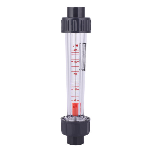 LZB-15(D) Plastic Tube Flowmeter Liquid Flow Rate Gauge High Accuracy Alkali Acid Resistant40-400L/H