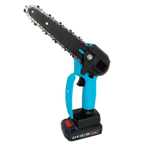 Mini Electric Chainsaw Cordless One-Hand Wood Cutter Portable Handheld Woodworking-Saws for Gardening Pruning Trimming