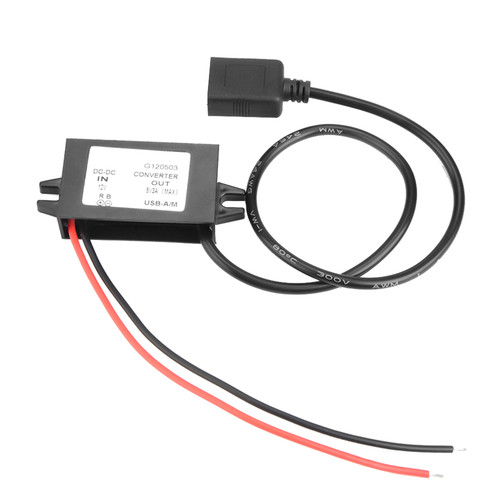 DC-DC 12V to 5V 3A USB Buck Converter Step Down Power Supply Module