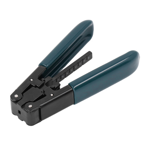 Optical Cable Stripper Portable Cable Jacket Stripping Tool Wire Stripping Pliers with Scale for FTTH