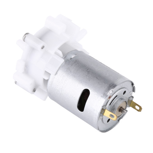 DC 3-12V Mini Self priming Gear Pump Aquarium Water Pumping Tool with RS-360SH Motor