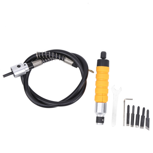Wood Carving Machine Woodworking Tools Wrench Hand Electric Chisel for Soft Plastic Ebony