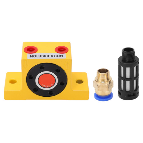 Pneumatic Vibrator Industrial Oscillator Gas Turbine GT4 Ball Type G1/8 Inlet Outlet