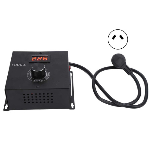 Thyristor Electrical Voltage Regulator HighPower Dimming Speed Regulation with Knob Switch