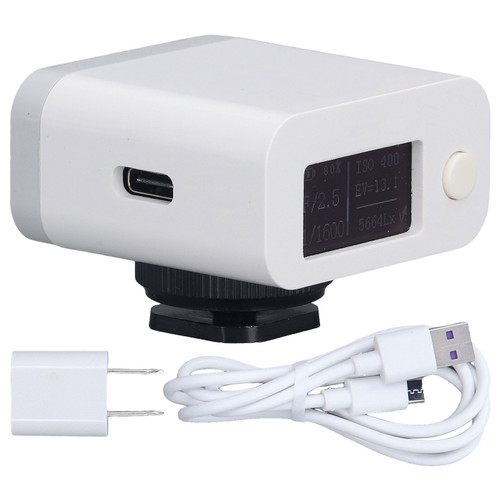 Camera Light Meter Photography Upper Reflection Photometer with USB Cable  110‑240V