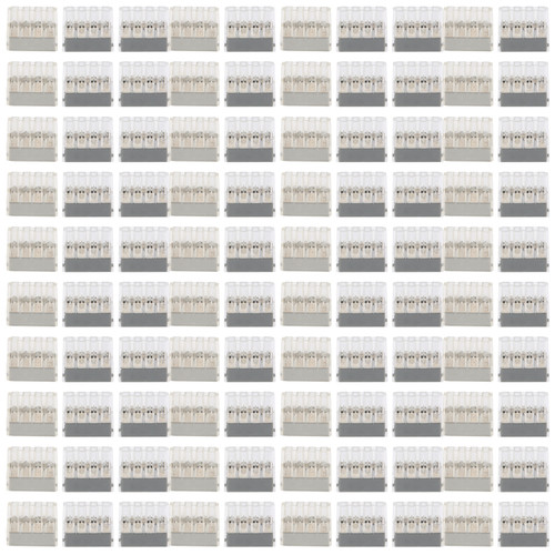 100Pcs Push Wire Wiring Connector Quick Connection Terminal Block Soft Hard Line UniversalPCT-108