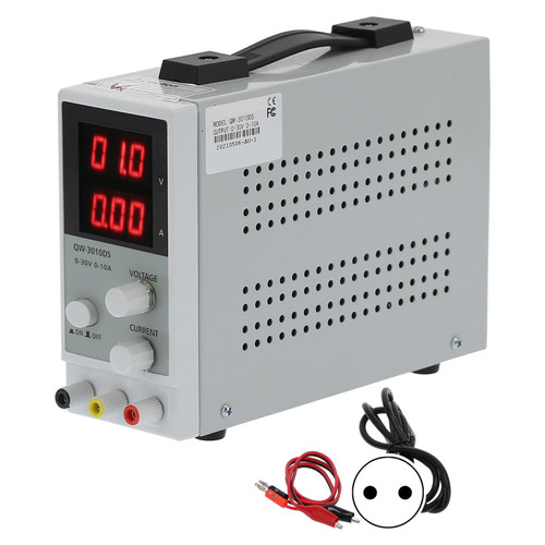DC Power Supply 30V 10A Adjustable LED Display 200‑240V for Laboratory Testing ChargingEU Plug