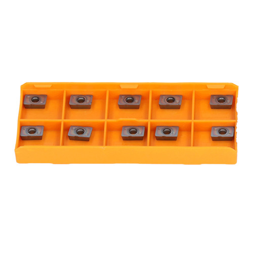 10Pcs Turning Insert Carbide Blade Lathe Cutter Milling CNC Tool Set Kit MPHW060308ZEL