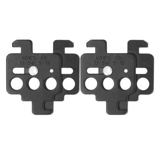 2 Pcs Circuit Breaker Lock 3 Hole A4 Steel Snap On Breaker Lockout Device for Industrial Equipment