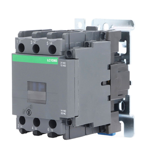 AC Contactor Low Voltage Industrial Electric AC Contactor 380V 65A for Industrial and Mining Enterprises AC48V Coil Voltage