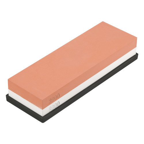 Two Sides 3000&8000 Kitchen Knife Sharpener White Corundum Sharpener Stone