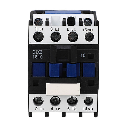 AC Contactor Copper Coil 3P Normally Open Silver Contact Circuit Switch Controller AC110V 18A