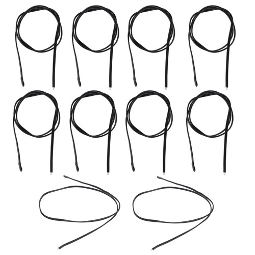 10Pcs NTC Temperature Sensor PVC Epoxy Resin Temp Thermal Thermistor Probe for Automobiles 500mm10K B3435