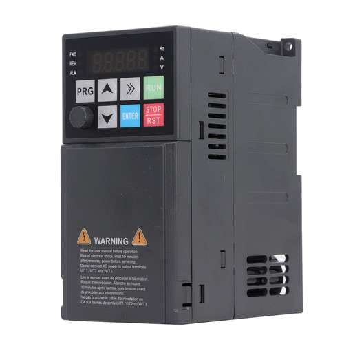 0.75KW 3 Phase Variable Frequency Drive Vector Converter Inverter AC380V 50/60Hz 3.4A Input 0‑320Hz 2.5A Output