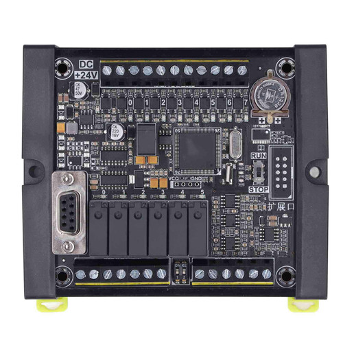 Programmable Logic Controller PLC Industrial Control Board Module with Analog FX3U‑14MR 24V