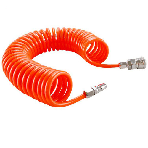 Coil Air Hose Tube Pneumatic Pipe Good Sealing Quick Connector for Compressor Pump12m / 39.37ft 8x5