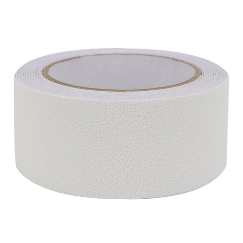 PEVA/PU Rubber Non slip Tape Floor Stair Step Anti Slip Abrasive Safety Strip 5m(White)
