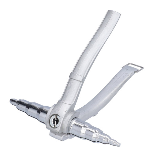 Tube Expander Copper Pipe Swaging Tool with Return Spring Air Conditioner Repair Expanding ToolSilver Handle