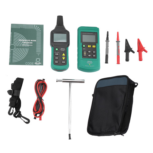 MS6818 12V-400V AC/DC Wire Cable Locator Metal Pipe Detector Tester Line Tracker