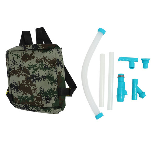 Backpack Sprayer Kit Handheld Applicator Adjustable Shoulder Strap Fertilizer Spreader for Garden Farmland