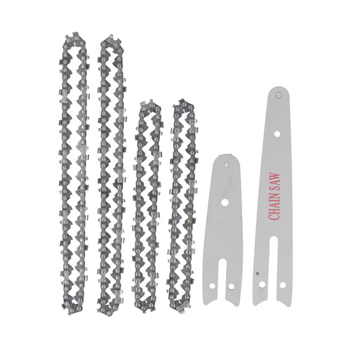 4in 6in Mini Chainsaw Replacement Portable Electric Cordless Chainsaws Chains Guide Plate