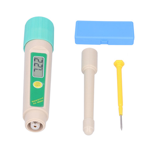 PH‑03(II)L PH Tester 0.00~14.00PH IP65 Waterproof High Accuracy Pen Type Portable PH Meter for Aquaculture Pool