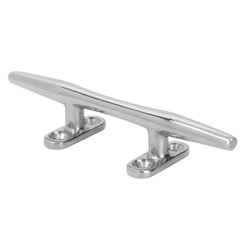 Open Base Cleat Stainless Steel 316 Polished Marine Boat Opened Bases for Waterwheels Yacht6in