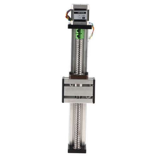 200mm Stroke Single Shaft Ball Screw Linear Guide Rail CNC Sliding Table with 42 Motor (1610)