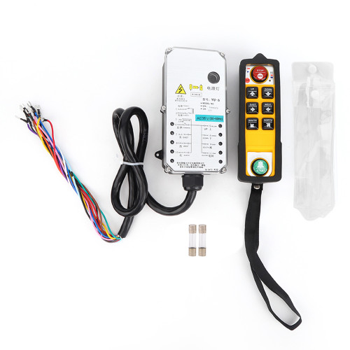 Hoist Controller Single Handle Industrial 3-Proof Electric Hoist Remote Control YU-6AC36V