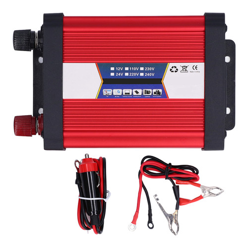 Car Inverter Modified Sine Wave Vehicle Power USB Charger Converter Adapter 1000W24V to 110V