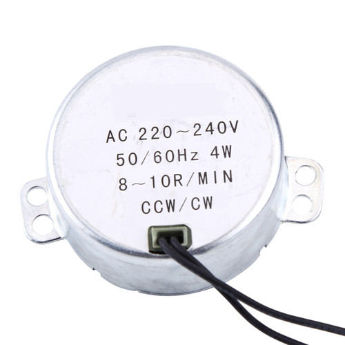 1pc  AC Synchronous Motor Geared Motor 4W CW/CCW(8-10RPM)
