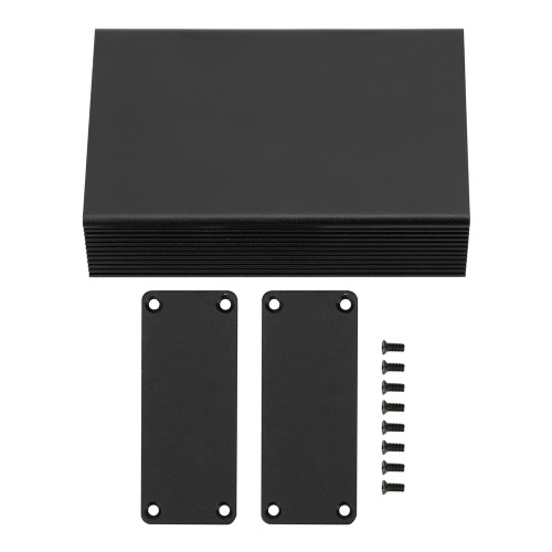 Aluminum Project Box Matte Black

Enclosure Case DIY GPRS Circuit Board Casing 27x66x100mm