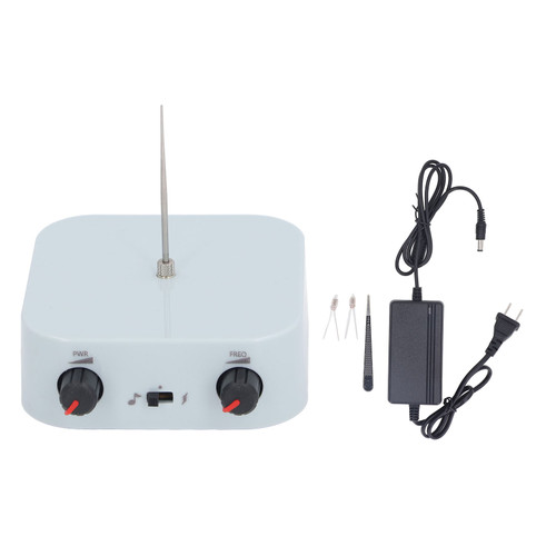 Musical Coil Kit 0‑10cm Adjustment Touchable Artificial Spark Arc Generator for Scientific Teaching Experiment AC100‑240V US Plug