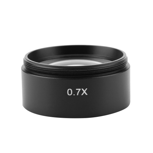 KP-0.7X Auxiliary Microscope Objective Lens for Stereo Microscope 48mm Mounting Thread