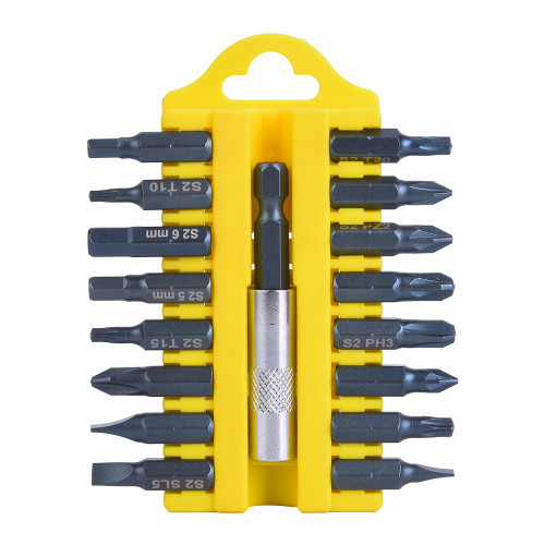 17Pcs Electric  Screwdriver Bits Multifunctional Magnetic Slot Cross Combination SetA Set